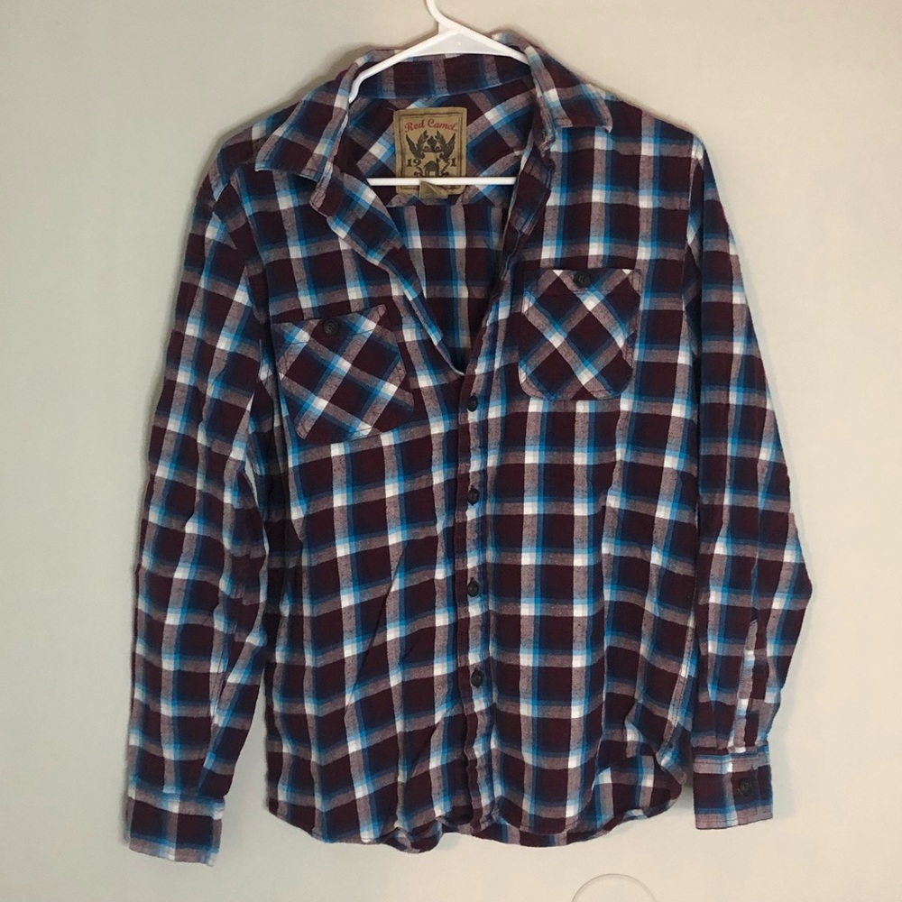 RED CAMEL - Red Checkered Flannel